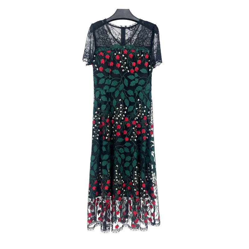 春夏新款气质优雅时尚连衣裙 川8180D