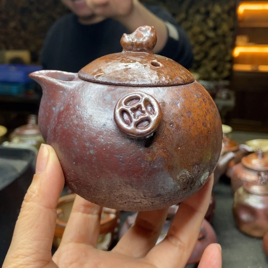紫砂柴烧紫砂茶器