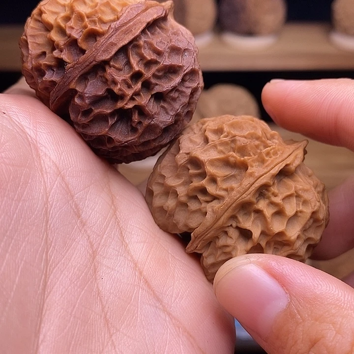 吊坠文玩核桃凤凰牡丹41