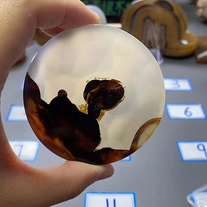 玛瑙/玉髓未镶嵌珠宝半成品