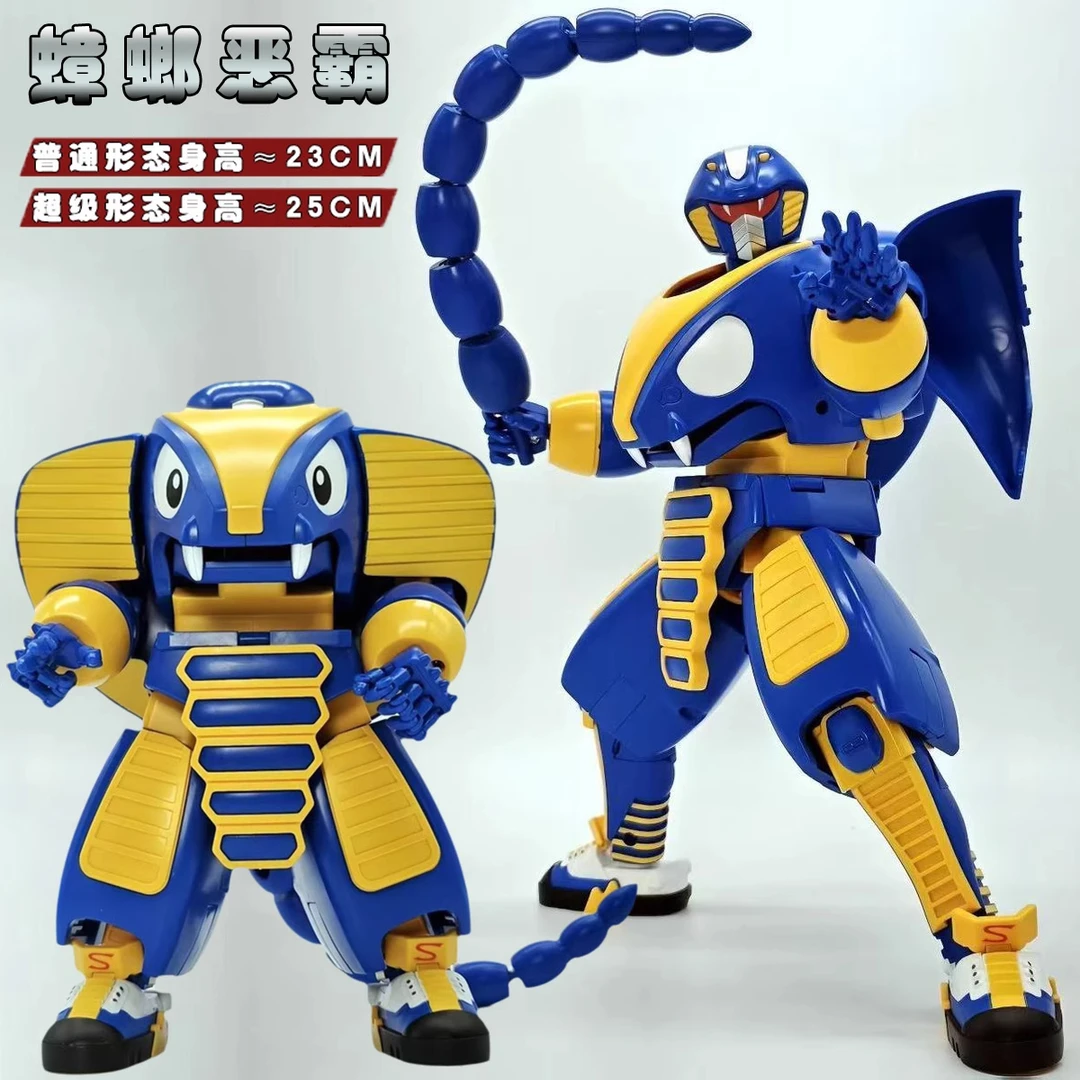 星之碎片蟑螂恶霸变形机器人玩具铁甲小宝卡布达模型手办摆件男孩