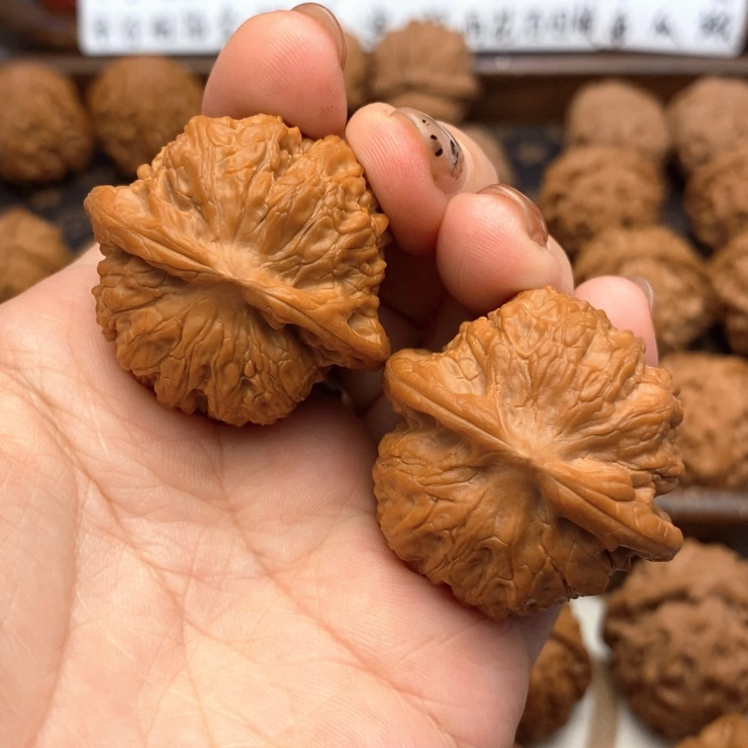 把件文玩核桃38尺全品血麒麟