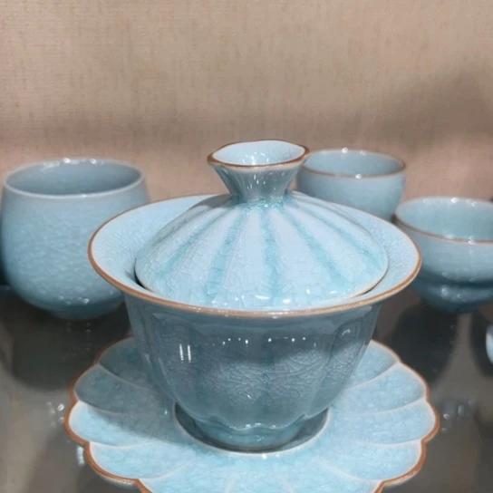 汝瓷茶具茶杯5455588