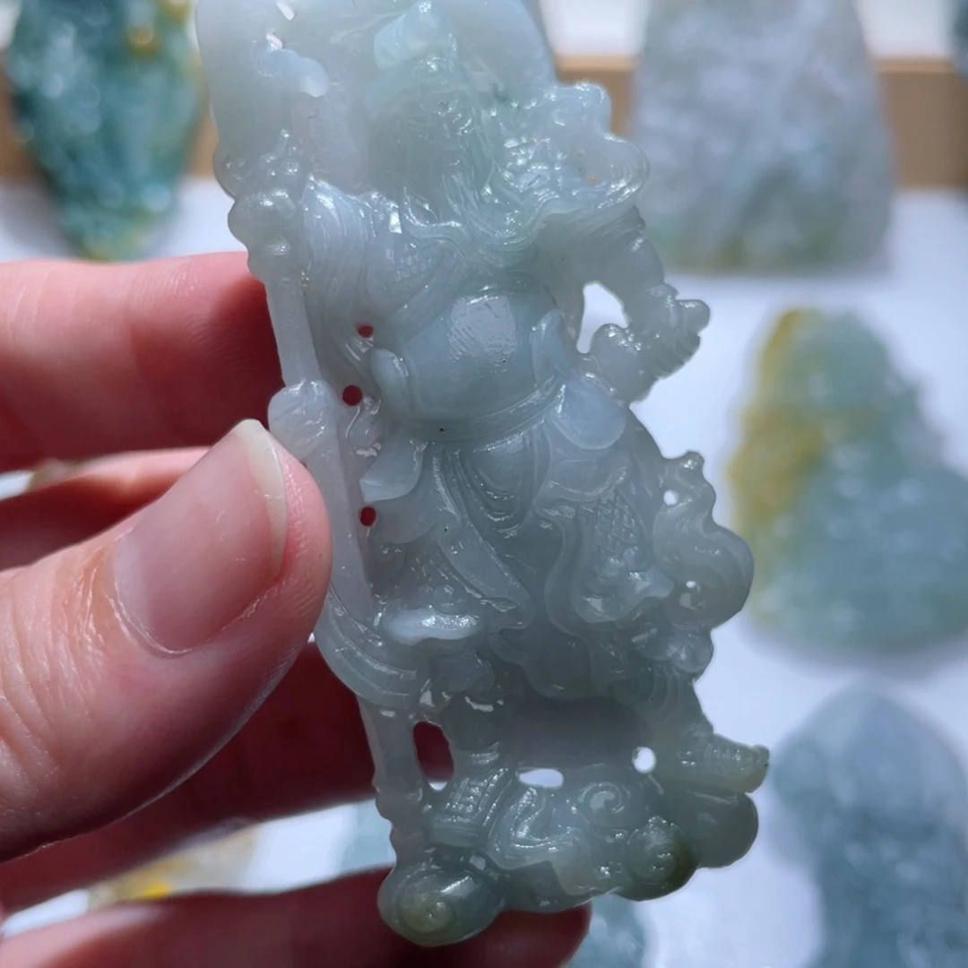 未镶嵌定制翡翠毛货