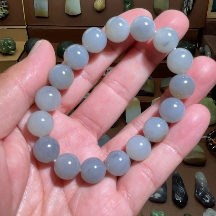 和田玉未镶嵌手串