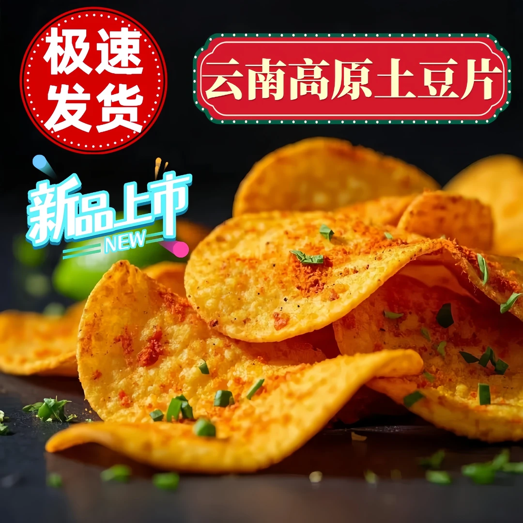 云南特产【实惠36包】云南高原特色土豆片 到手20克×36袋