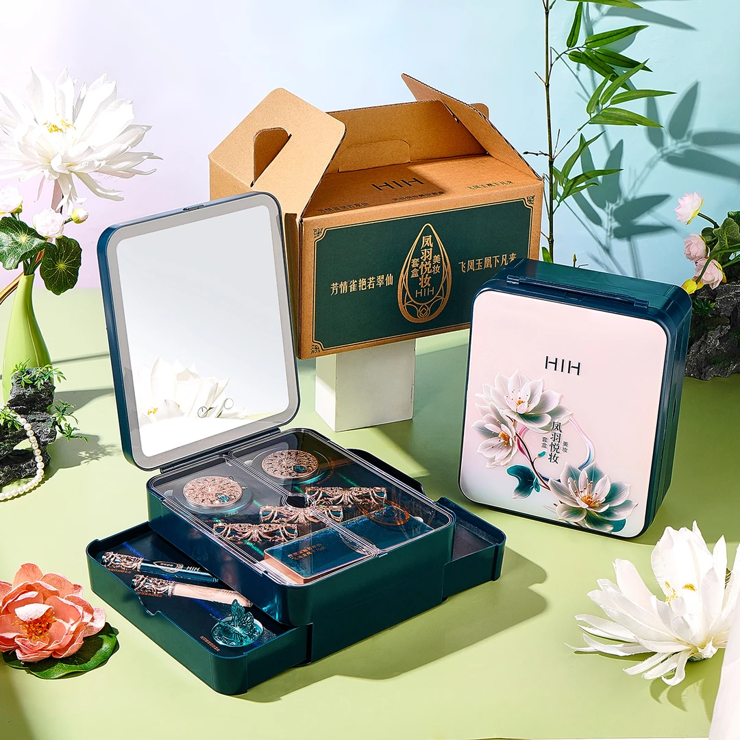 凤羽悦妆美妆套盒彩妆化妆品套装送女朋友送老婆美妆礼盒生日礼物