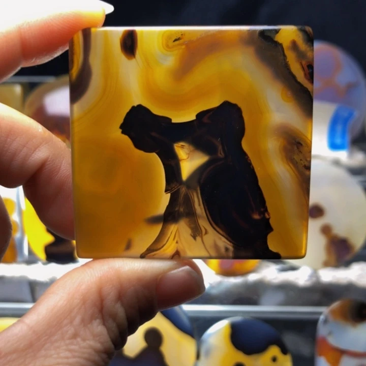 合金玛瑙/玉髓珠宝奇石42