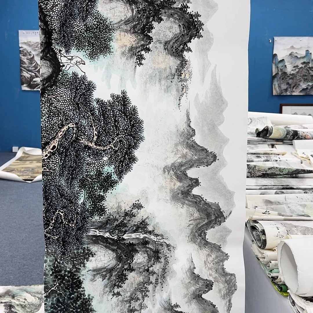 国画纯手绘作品欣赏