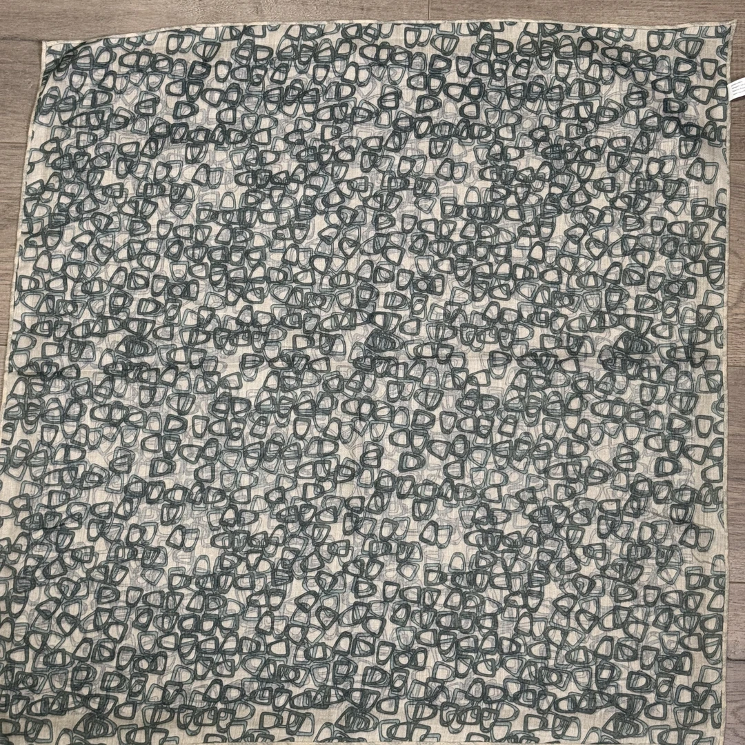 【K57-4 环环】70*70丝毛新款潮流女士复古围巾气质围脖保暖丝