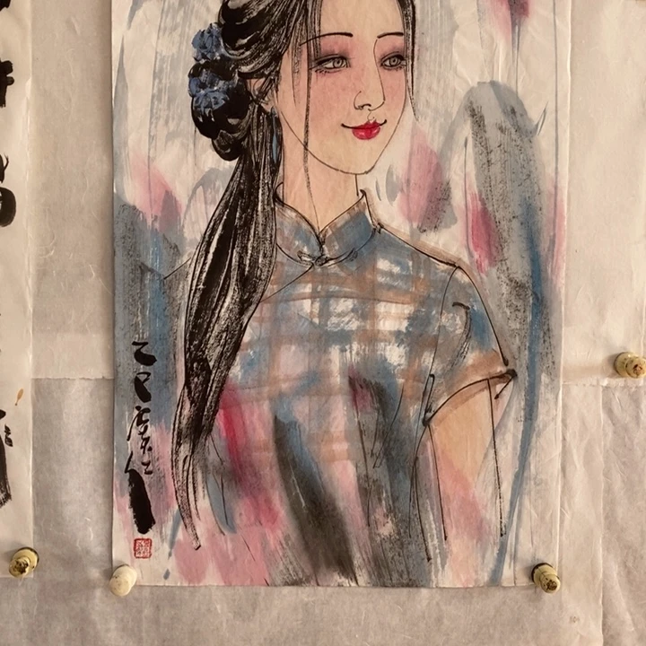 国画亲笔手绘原创