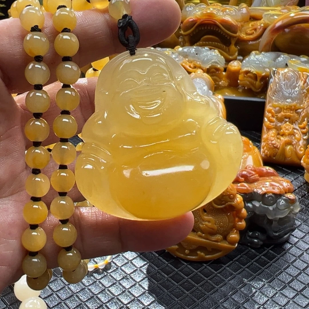 石英质玉未镶嵌颈饰