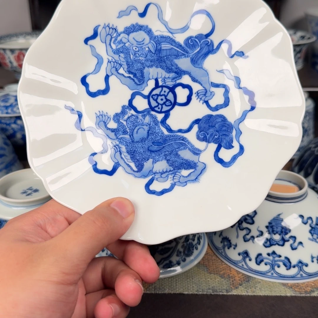 现代手工手绘茶器微瑕福利