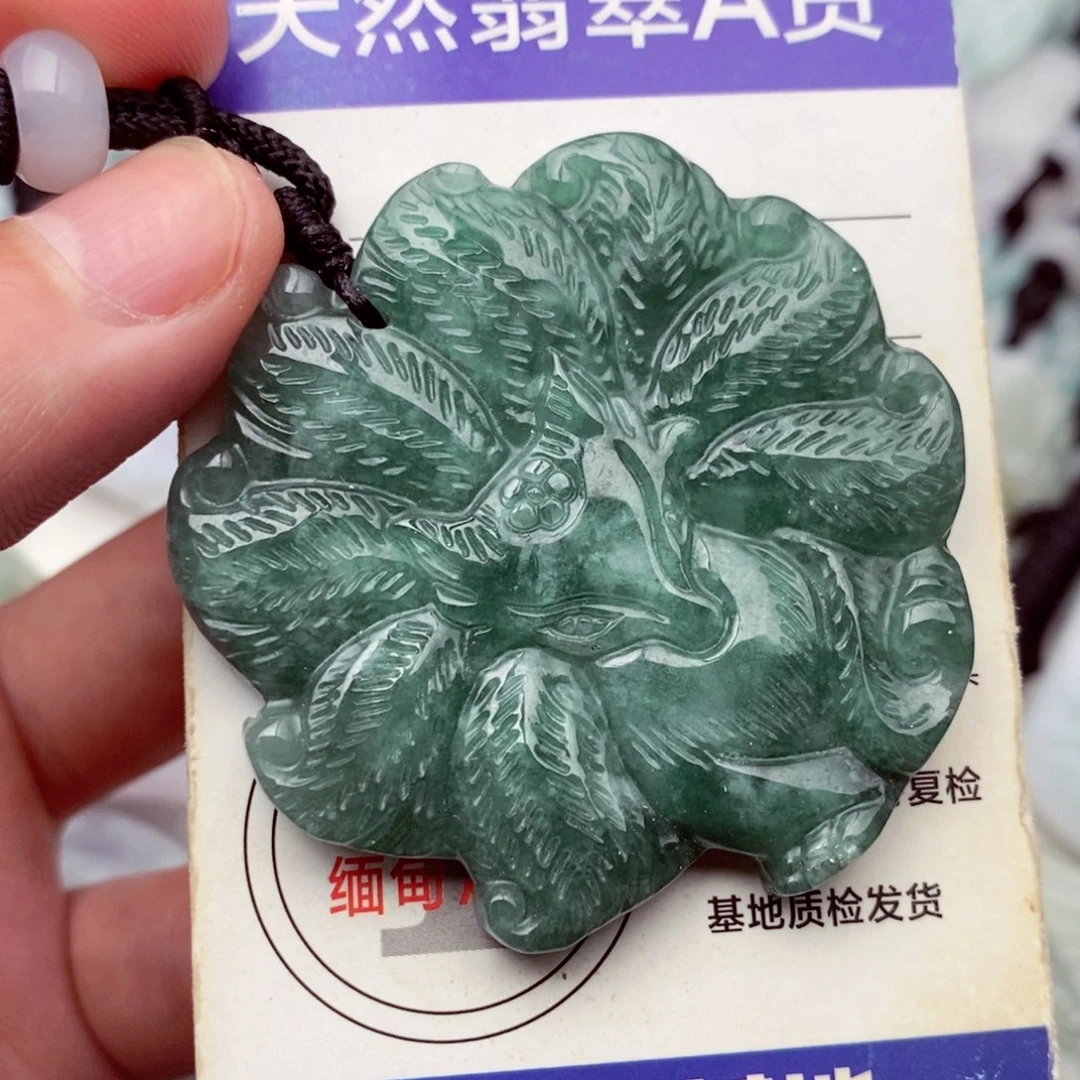 未镶嵌挂件翡翠翡翠