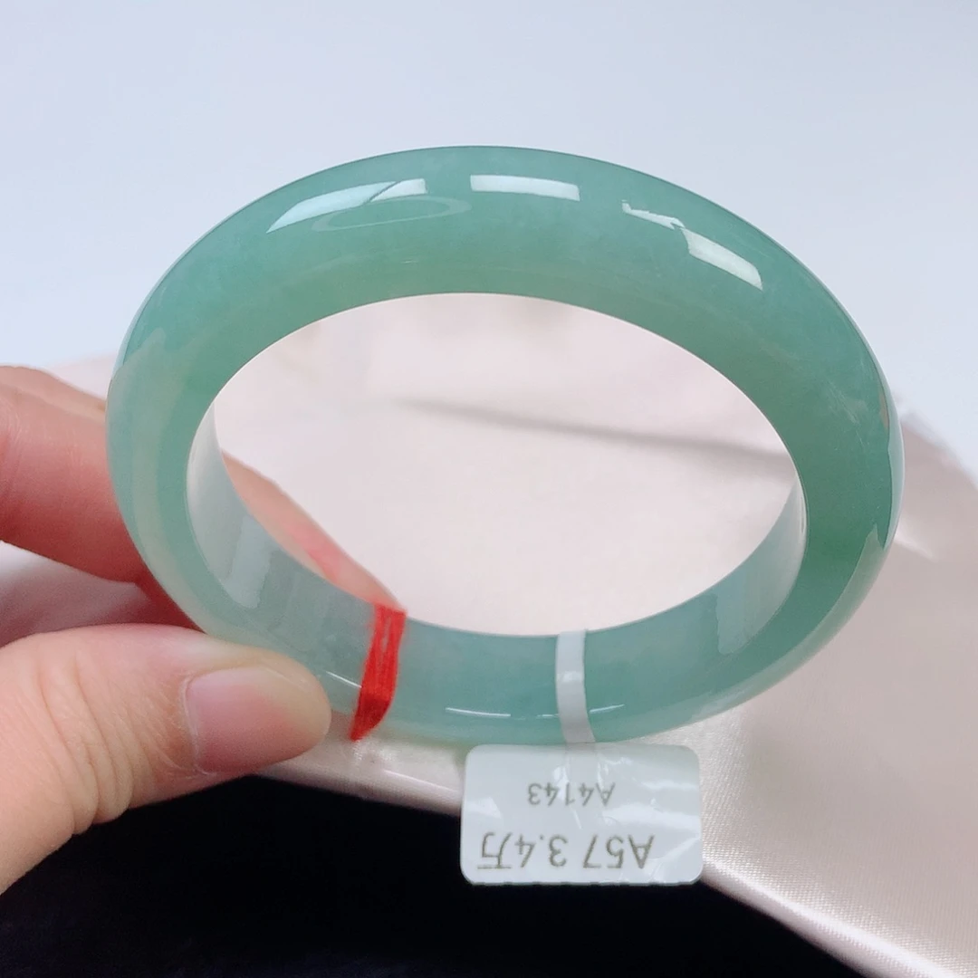 未镶嵌手镯翡翠57正圈