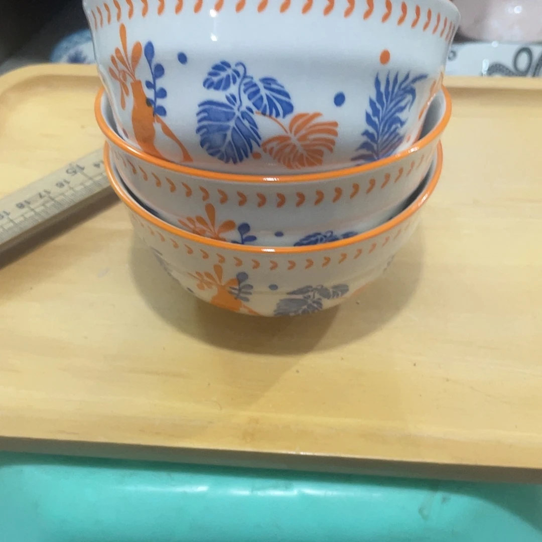瓷温佩家陶瓷福利3个碗