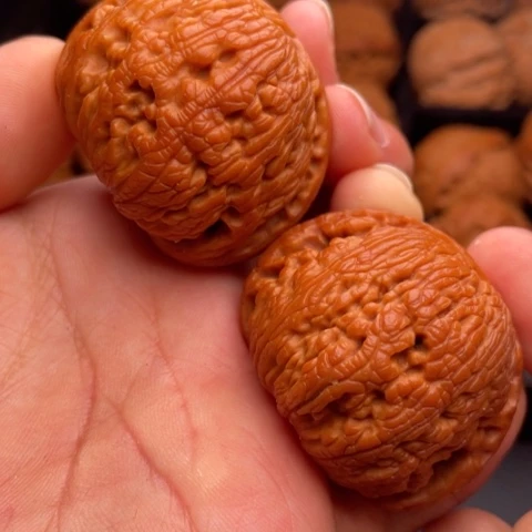 文玩核桃把件秦岭山脉核桃