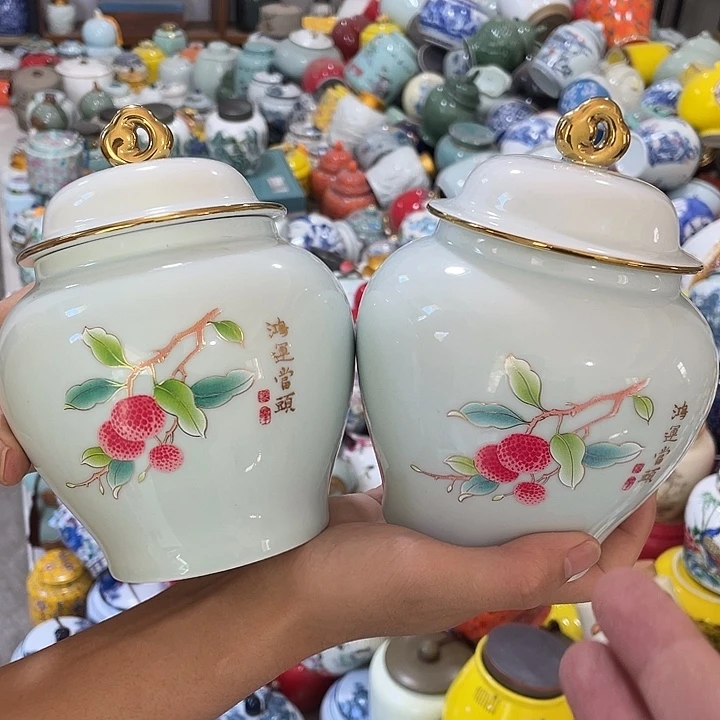 陶瓷罐茶叶罐密封罐
