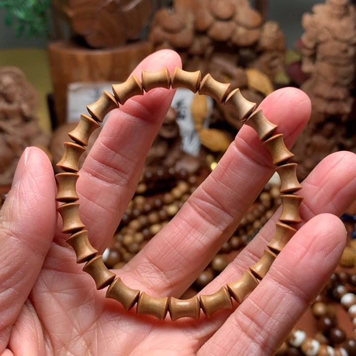 手串/手链檀香木老山檀竹节珠