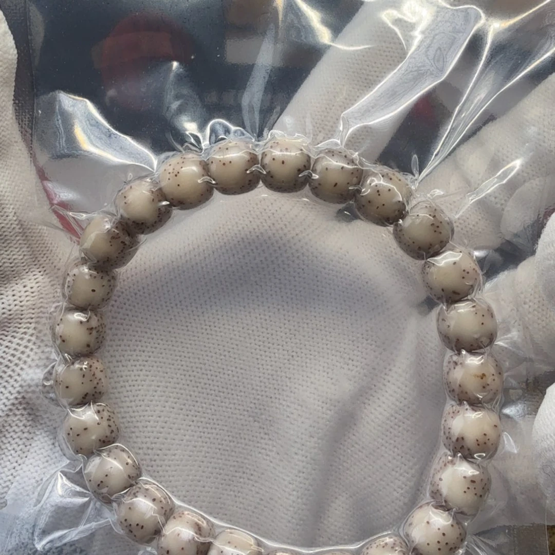 星月菩提手串Z***/石玉双留白