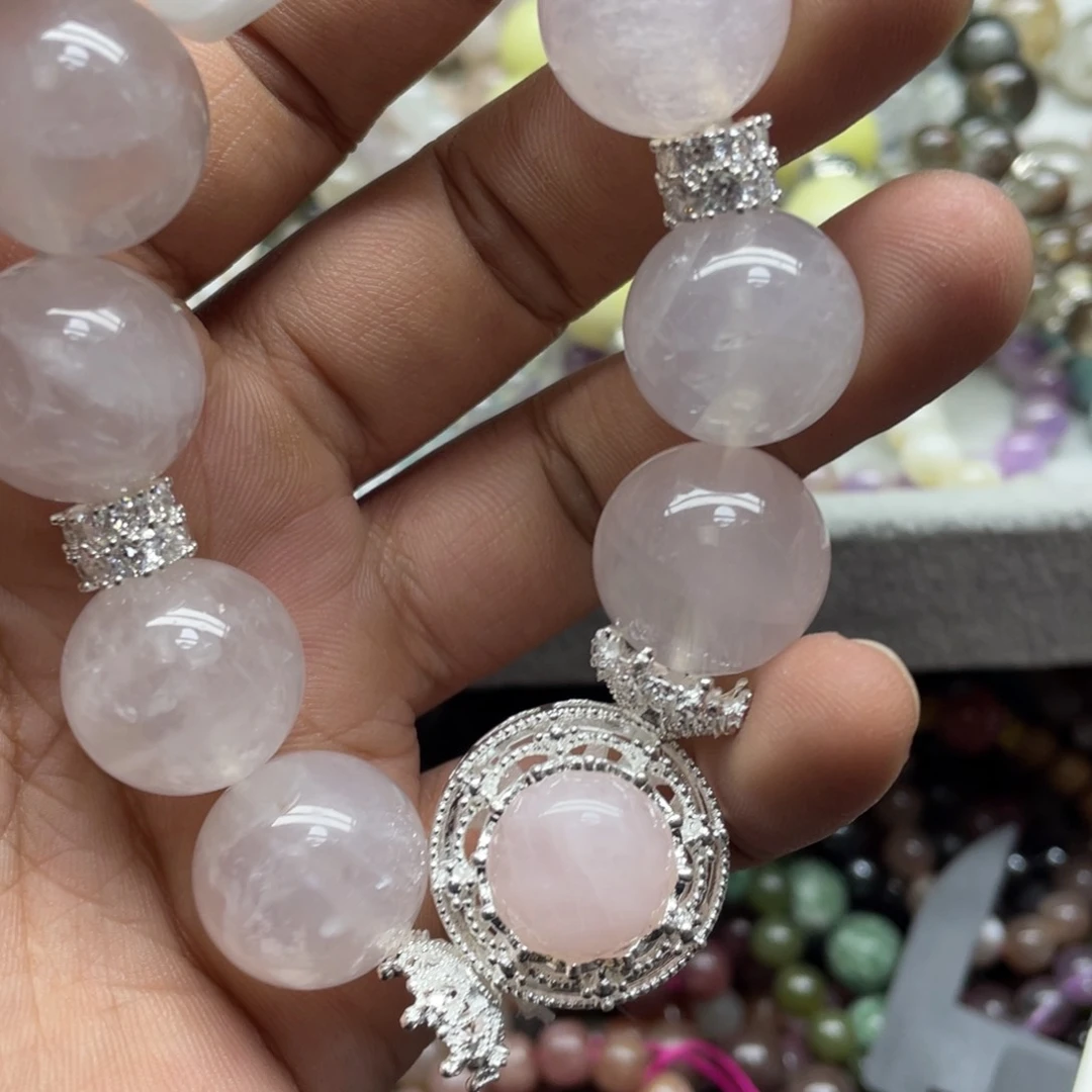 银S800镀金镶嵌颈饰紫晶