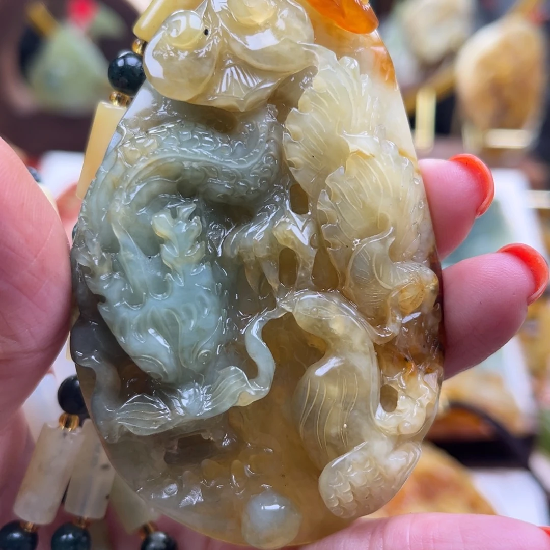 未镶嵌岫玉挂件挂件