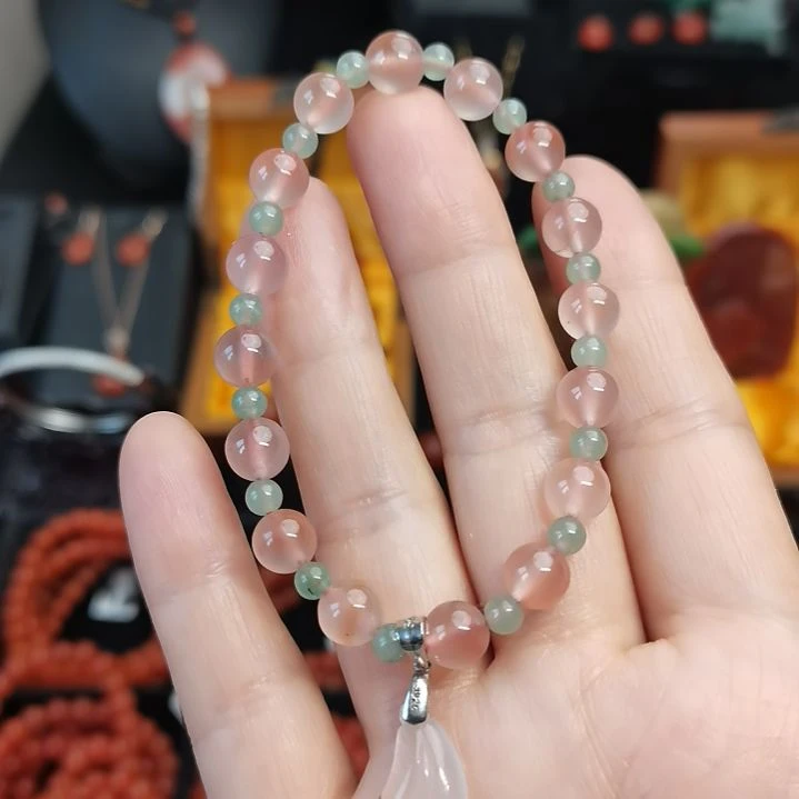 南红玛瑙手串未镶嵌