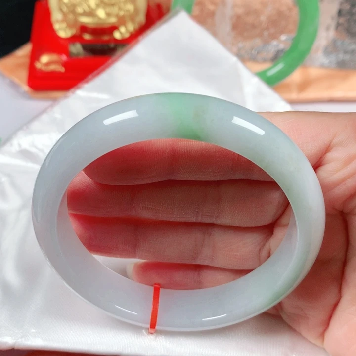 未镶嵌手镯翡翠  编号S1501 正圈59