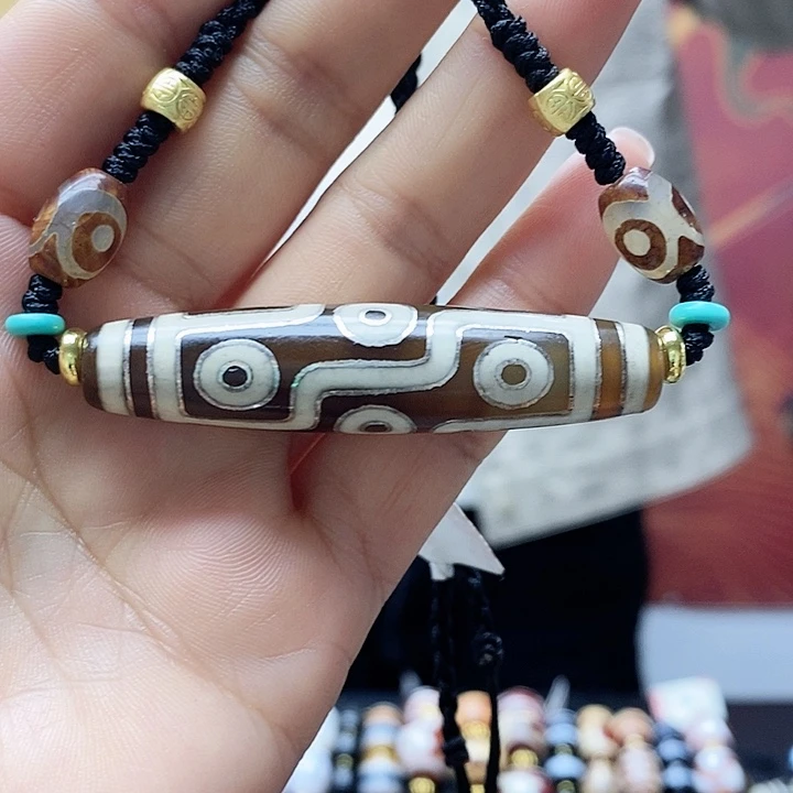 玛瑙/玉髓（覆膜）合金颈饰