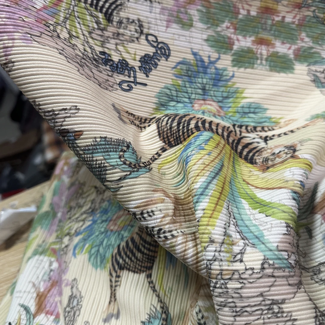 古吃老虎布料一米052