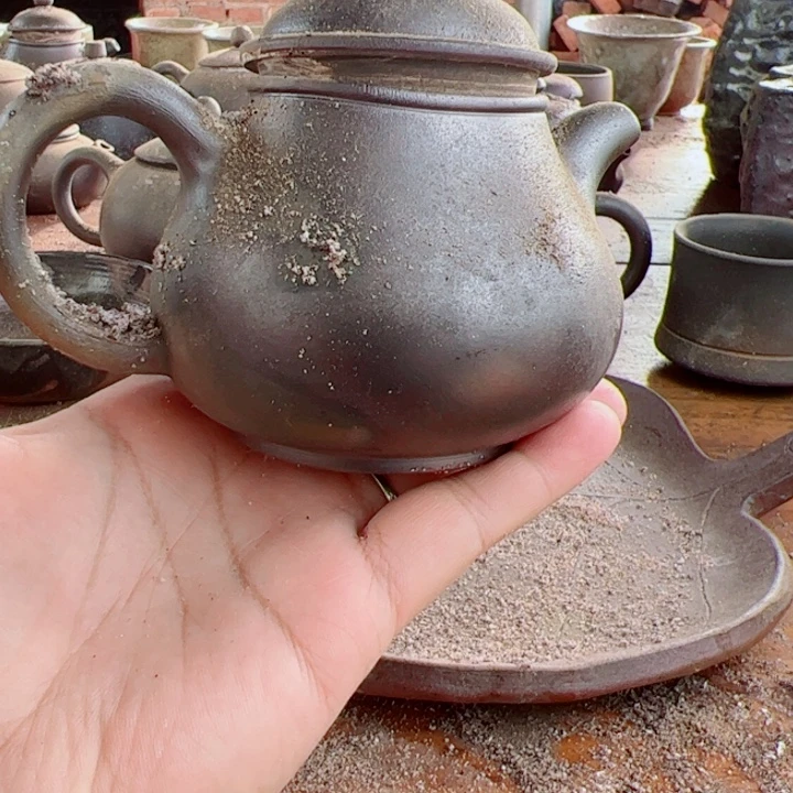 坭兴陶贵台龙窑柴烧茶器A122