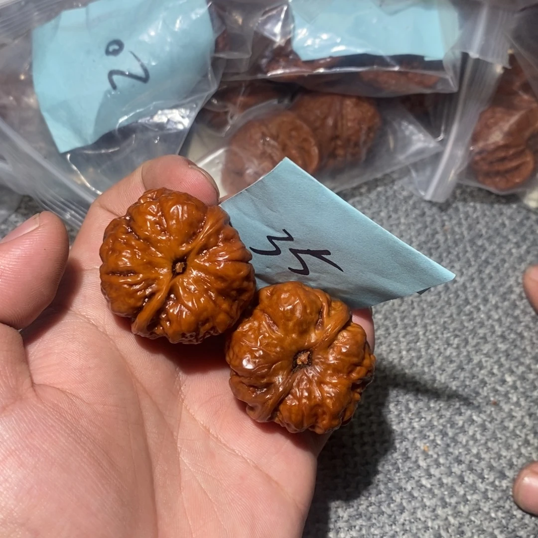 把件文玩核桃38蛤蟆头