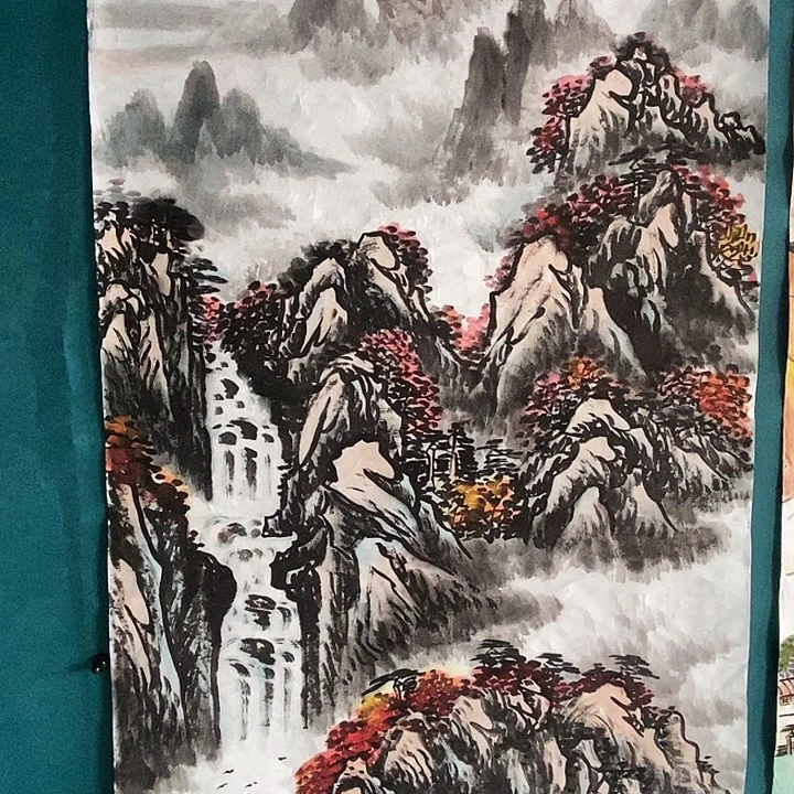 ～***之国画四尺山水作品