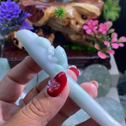 【闪购商品】颈饰未镶嵌翡翠烟嘴