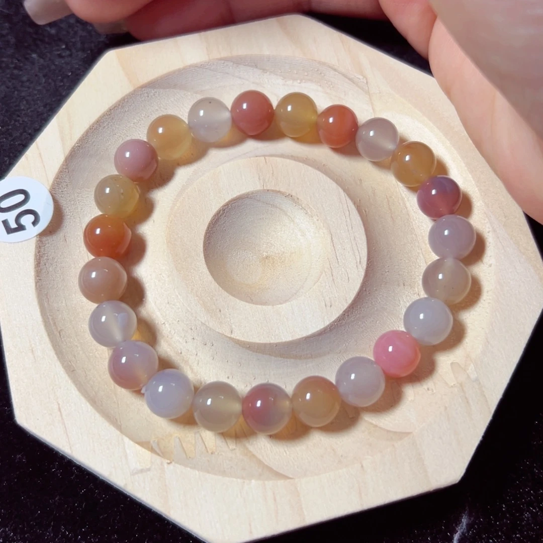 石英质玉手链未镶嵌星****明81