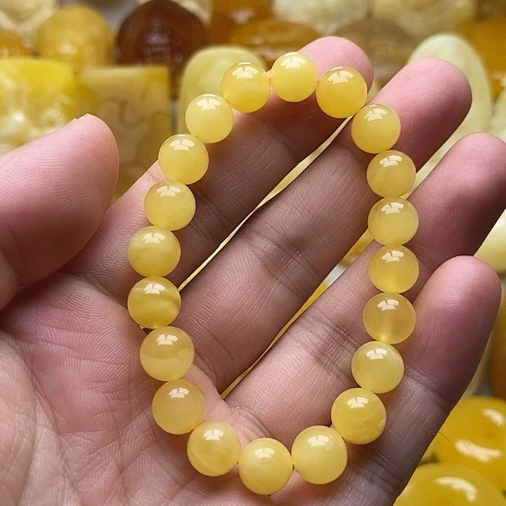 琥珀颈饰未镶嵌琥珀蜜蜡吊坠