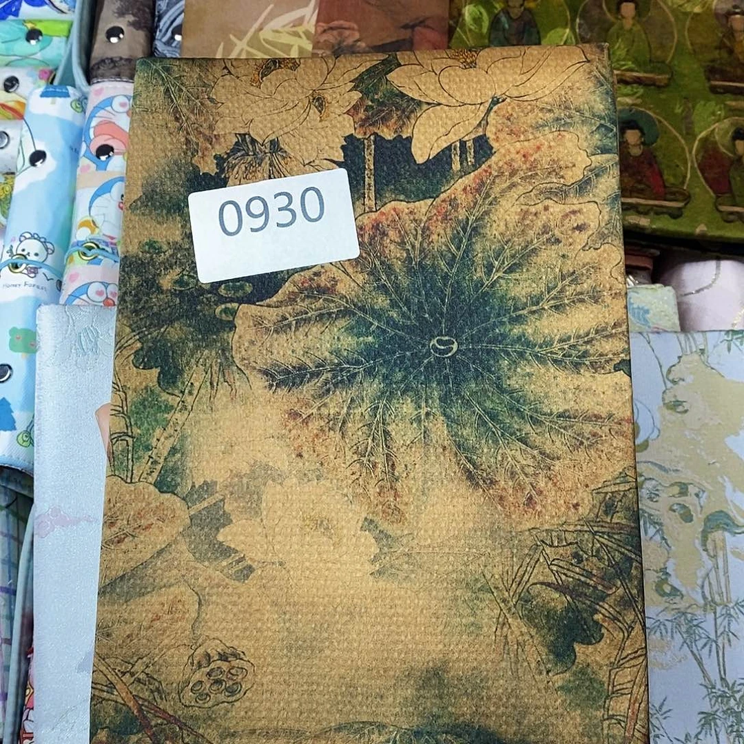 织绣香云纱A5定页仅书衣0930