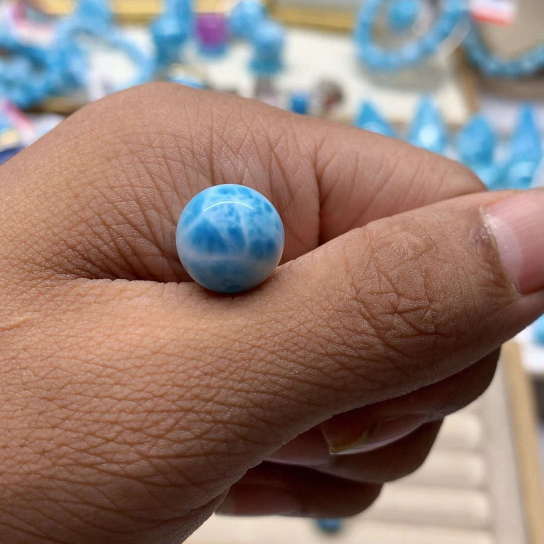 Z***Z未镶嵌针钠钙石（海纹石）珠宝奇石