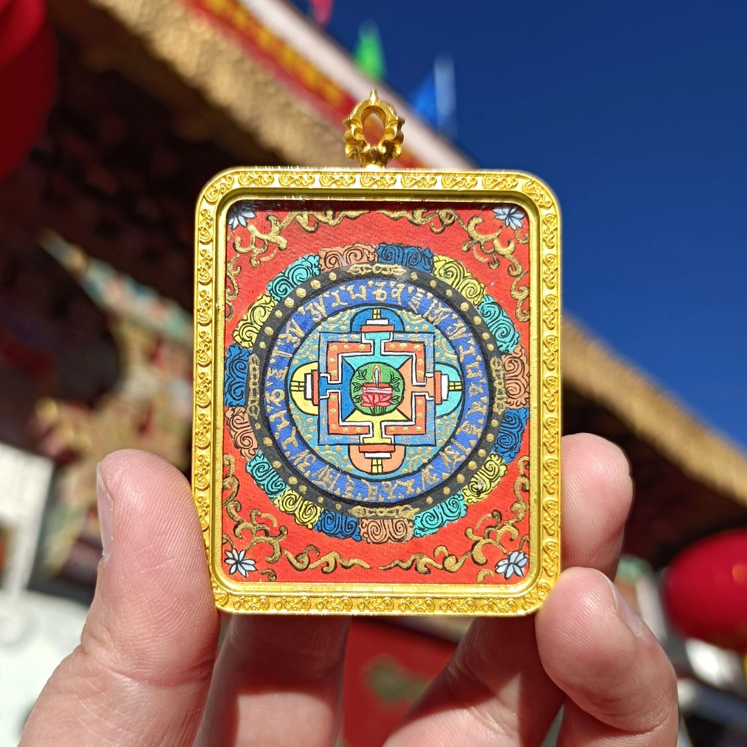 【坛城】纯手绘唐卡 纯矿物颜料 拉萨直发