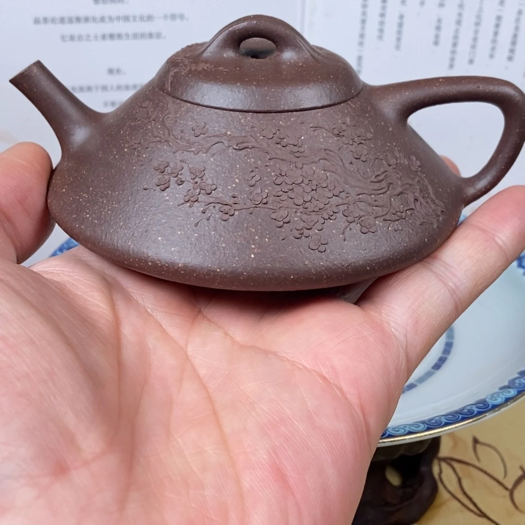 紫砂茶壶降***?容量宜兴紫砂壶