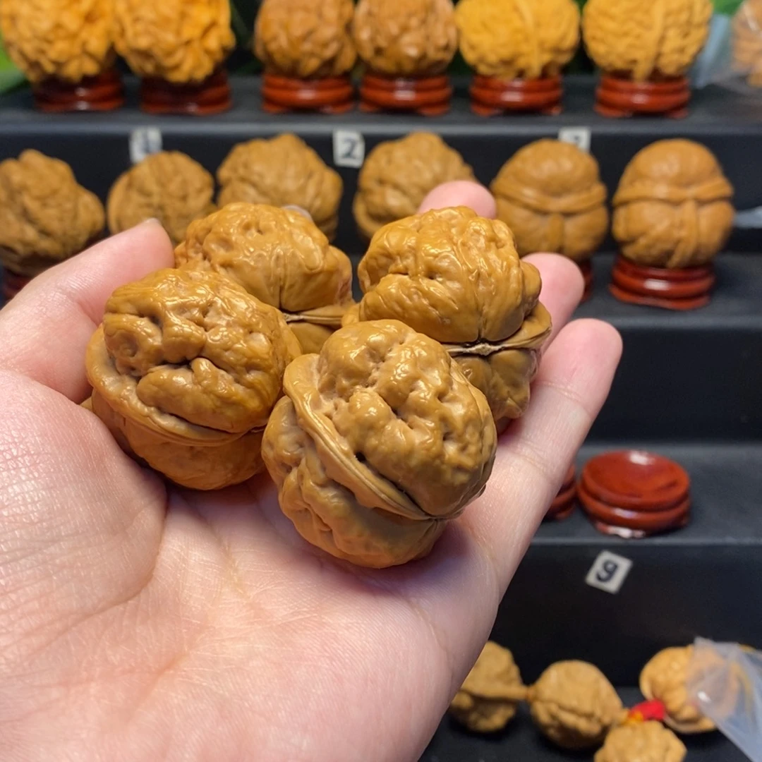 ៚****把件文玩核桃金蟾疙瘩包