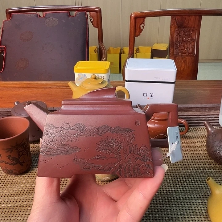 紫砂茶壶宜兴紫砂壶44