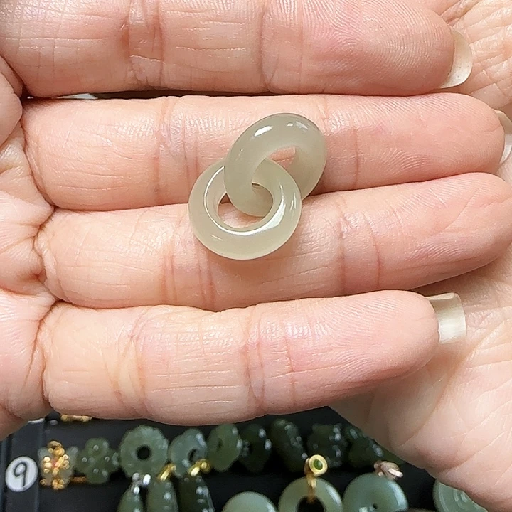 和田玉未镶嵌吊坠(不含链)昊*