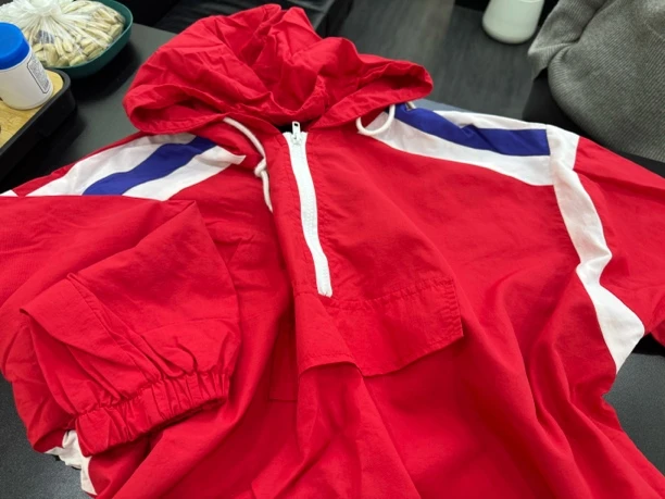 防晒连帽衫 带里衬