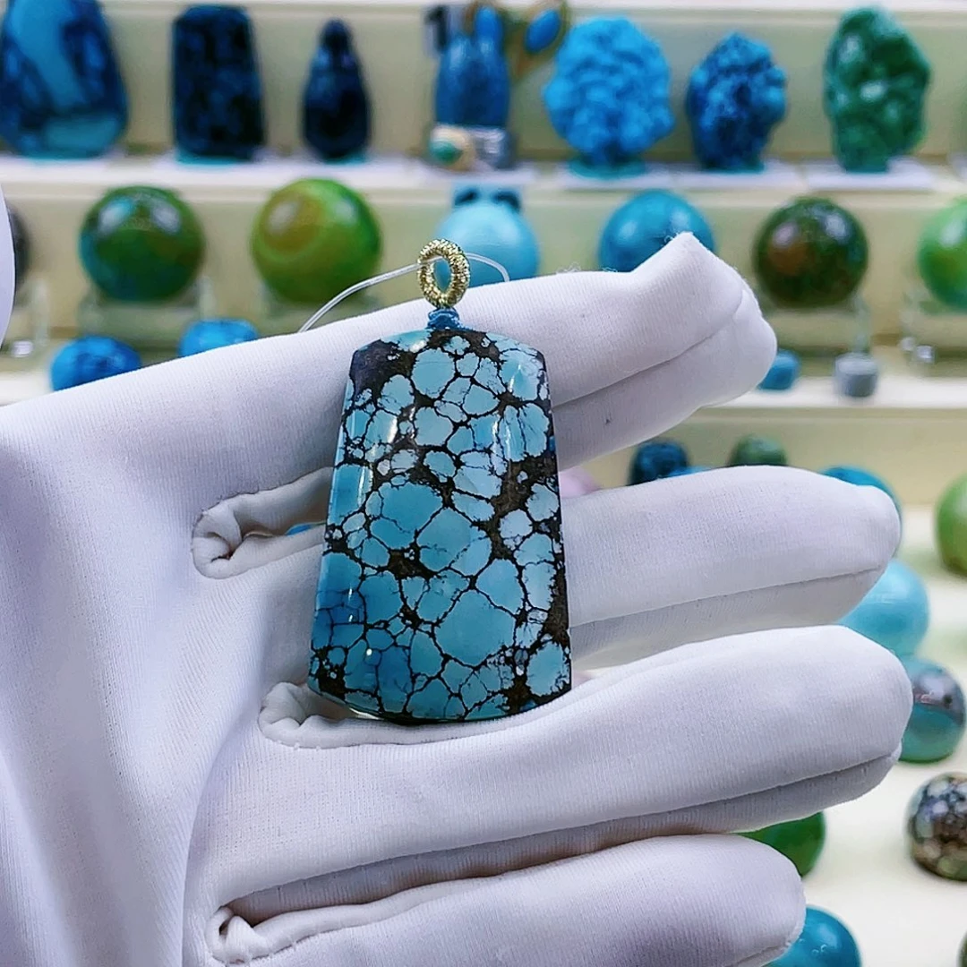 绿松石挂件未镶嵌