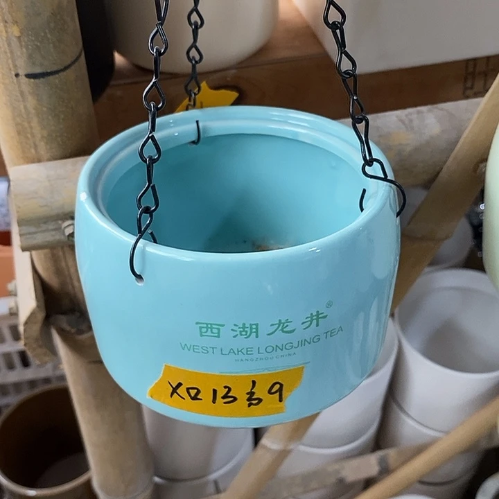 摆件陶盆有孔 微瑕介意勿拍