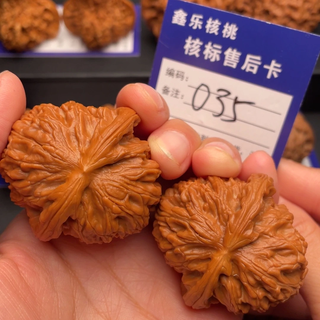 把件文玩核桃白狮子44尺035号