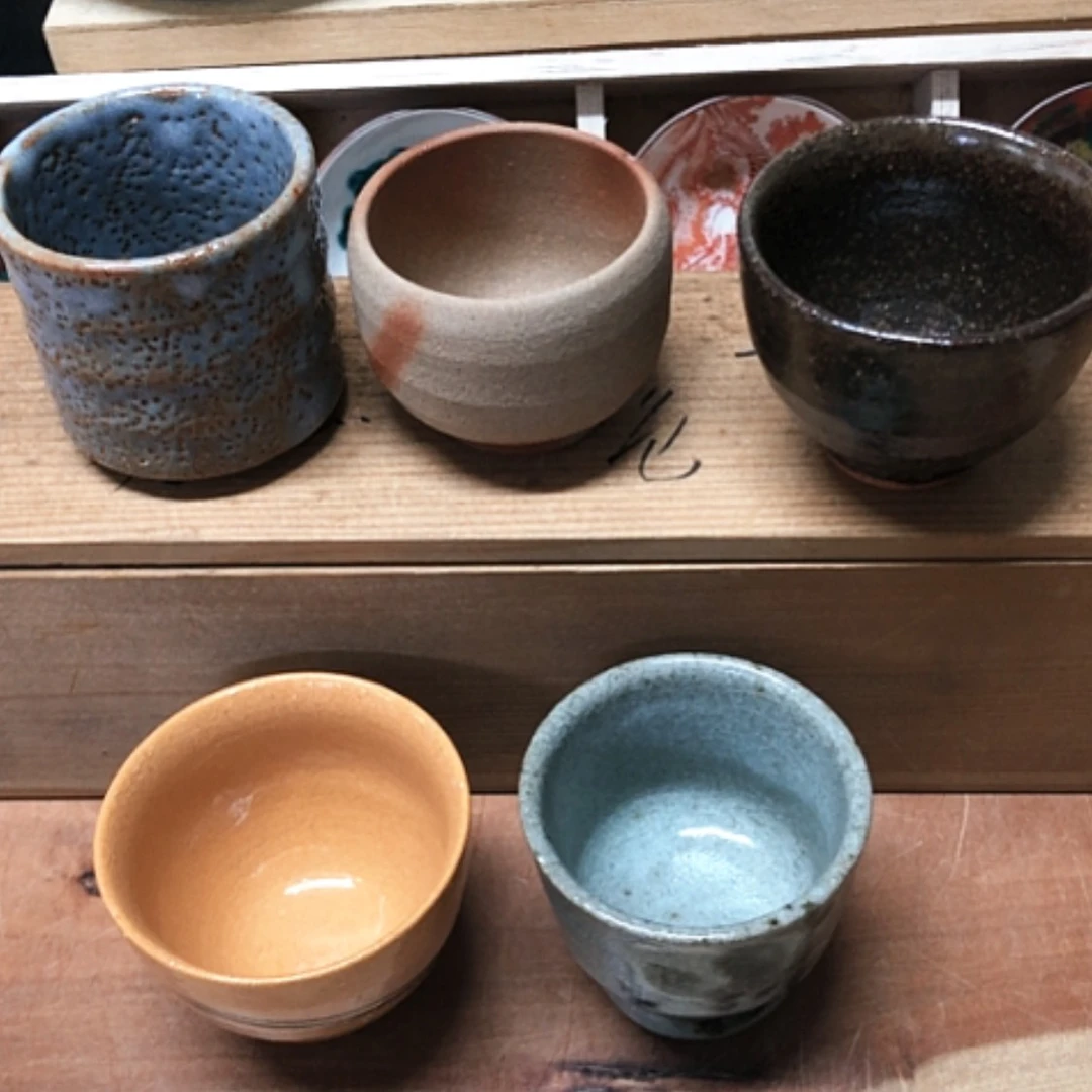 【闪购商品】碗五色杯柴烧全新