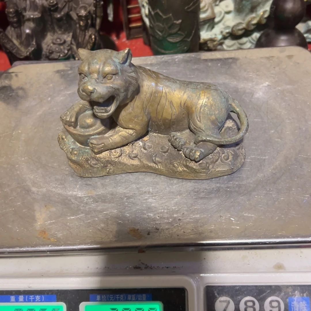 黄铜摆件，文房摆件