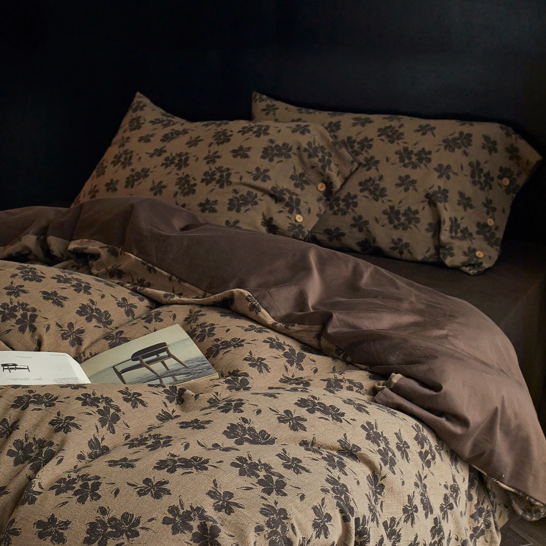 复古风丨高品质四件套纯棉全棉床单被套老钱风高级感主卧室床品